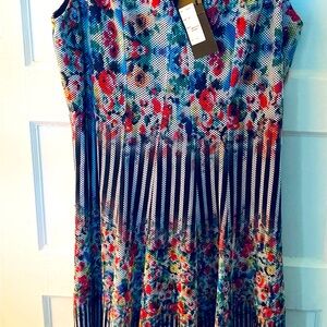 Alberto Makali Black and Multi Dress